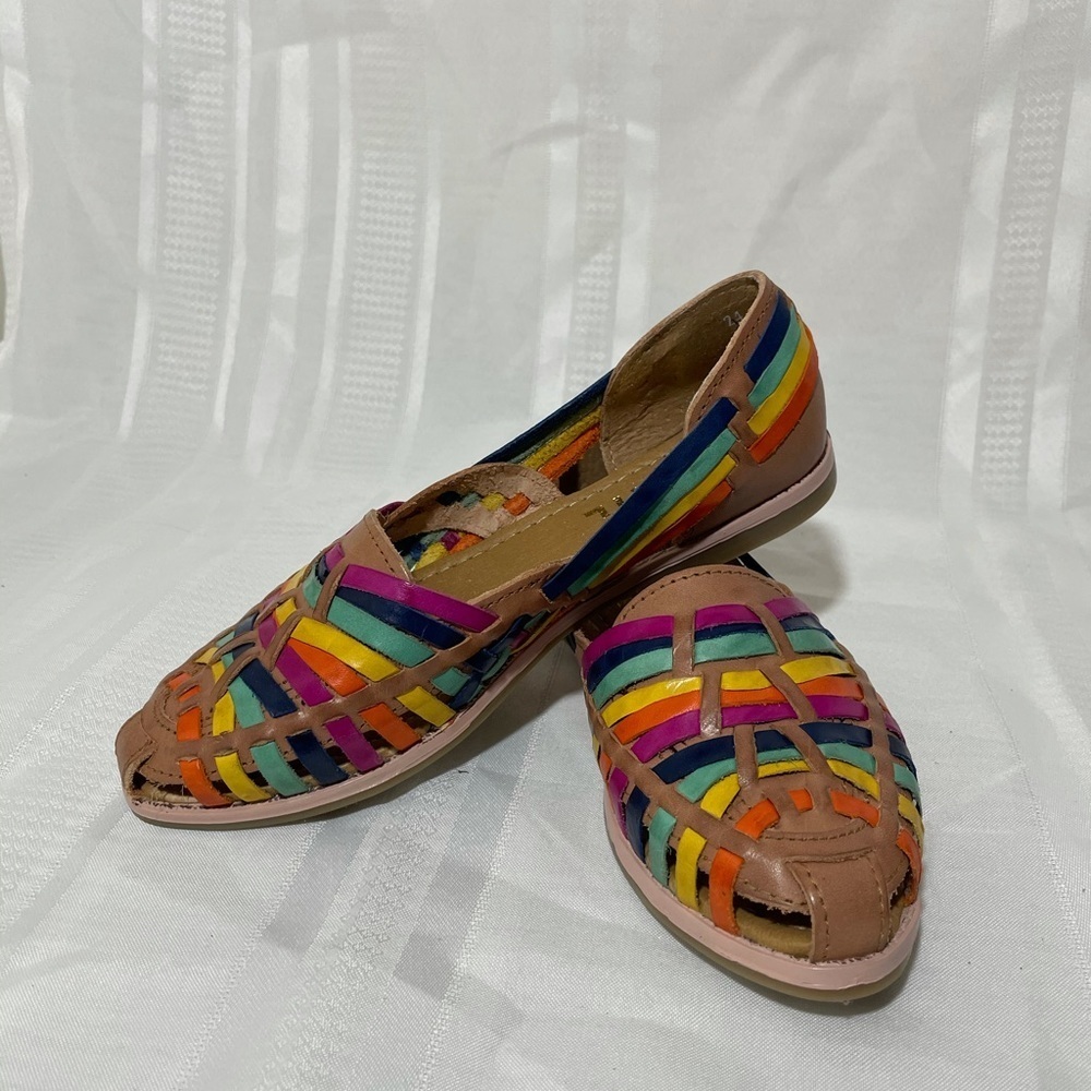 Traditional multi color sandals